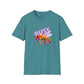 Bespattered Facade "Busy Bee" Colorful Unisex Softstyle T-Shirt