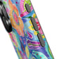 Bespattered Facade Floral Doodles MagSafe Tough Case