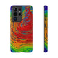 Bespattered Facade Rainbow Vortex Impact-Resistant Case