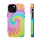 Bespattered Facade Pastel Rainbow Tie Dye MagSafe Tough Case