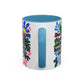 "Don't Forget..." Rainbow Flowers Mug | Eight Colors | 11oz or 15oz