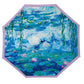 Monet Nympheas Travel Umbrella – Compact, One-Touch Open & Close