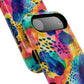 Bespattered Facade Colorful Abstract Pattern Impact-Resistant Case