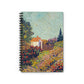 The Art History Collection: Landscape with Garden House Spiral Notebook - Lined Pages