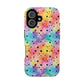 Bespattered Facade Rainbow Watercolor Dots MagSafe Tough Case
