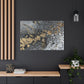 Bespattered Facade You're Golden Stretched Matte Canvas Art Prints | Multiple Sizes