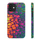 Bespattered Facade Neon Butterfly Snap Case