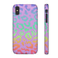 Bespattered Facade Rainbow Leopard Snap Case