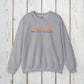 Bespattered Facade "All the Colors" Rainbow Embroidered Crewneck Sweatshirt