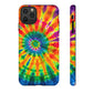 Bespattered Facade Rainbow Tie Dye Tough Case