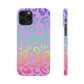 Bespattered Facade Rainbow Leopard Slim Case