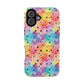 Bespattered Facade Rainbow Watercolor Dots MagSafe Tough Case