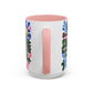 "Don't Forget..." Rainbow Flowers Mug | Eight Colors | 11oz or 15oz