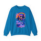 Bespattered Facade Whimsical "Eat the Rich" Orcas Unisex Heavy Blend™ Crewneck Sweatshirt