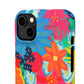 Bespattered Facade Bold Florals Snap Case