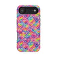 Bespattered Facade Rainbow Graffiti Hearts Impact-Resistant Case