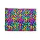 Bespattered Facade Candy Coated Neon Leopard Accessory Pouch | 2 Sizes