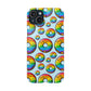 Bespattered Facade Rainbow Sprinkle Donut Slim Case