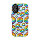 Bespattered Facade Rainbow Sprinkle Donut Tough Case