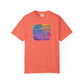 Bespattered Facade "Cause a Scene" Colorful Premium Unisex Comfort Colors Garment Dyed 100% Cotton T-Shirt
