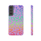 Bespattered Facade Rainbow Leopard Slim Case