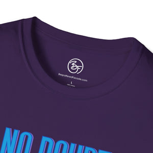 Bespattered Facade "No Doubt, Rainbow Trout" Colorful Unisex Softstyle T-Shirt