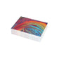 Bespattered Facade Rainbow Rings Greeting Cards | Sets of 1, 10, 30, or 50