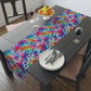 Bespattered Facade Neon Animal Print Table Runner (2 sizes)