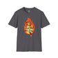 Bespattered Facade Set the World on Fire Flaming Match Unisex Softstyle T-Shirt