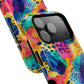 Bespattered Facade Colorful Abstract Pattern Impact-Resistant Case