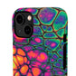 Bespattered Facade Neon Butterfly Snap Case