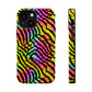 Bespattered Facade Feral Neon Tie Dye MagSafe Tough Case