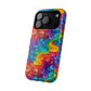 Bespattered Facade Rainbow Swirls MagSafe Tough Case