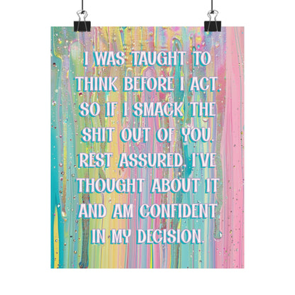 Bespattered Facade "Rest Assured" Giclée Archival Matte Paper Prints