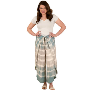 Tie-Dye Wrap Pants