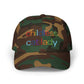 Childless Cat Lady Rainbow Embroidered Classic Cap (10 Hat Colors)