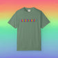Bespattered Facade Rainbow Bubble Indoorsy Colorful Premium Unisex Comfort Colors Garment Dyed 100% Cotton T-Shirt