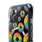 Bespattered Facade Rainbow Sprinkle Donut MagSafe Clear Impact Cases