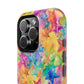 Bespattered Facade Rainbow Stars Impact-Resistant Case