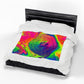 Bespattered Facade Tasty Neons Velveteen Plush Blanket | 3 Sizes