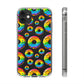 Bespattered Facade Rainbow Sprinkle Donut Clear Case