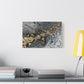 Bespattered Facade You're Golden Stretched Matte Canvas Art Prints | Multiple Sizes