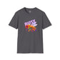 Bespattered Facade "Busy Bee" Colorful Unisex Softstyle T-Shirt