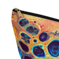 Bespattered Facade Intergalactic Rainbow Accessory Pouch With T-Bottom | 2 Sizes