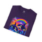 Bespattered Facade Whimsical "Eat the Rich" Orcas Unisex Softstyle T-Shirt