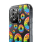 Bespattered Facade Rainbow Sprinkle Donut Clear Case