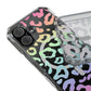 Bespattered Facade Pastel Rainbow Leopard MagSafe Clear Impact Case