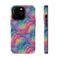 Bespattered Facade Rainbow Nebula Impact-Resistant Case