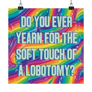 Bespattered Facade "Lobotomy" Rainbow Giclée Archival Matte Paper Prints