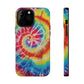 Bespattered Facade Rainbow Tie Dye Impact-Resistant Case